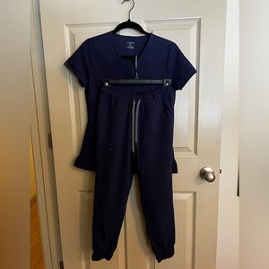 jaanuu scrubs - navy